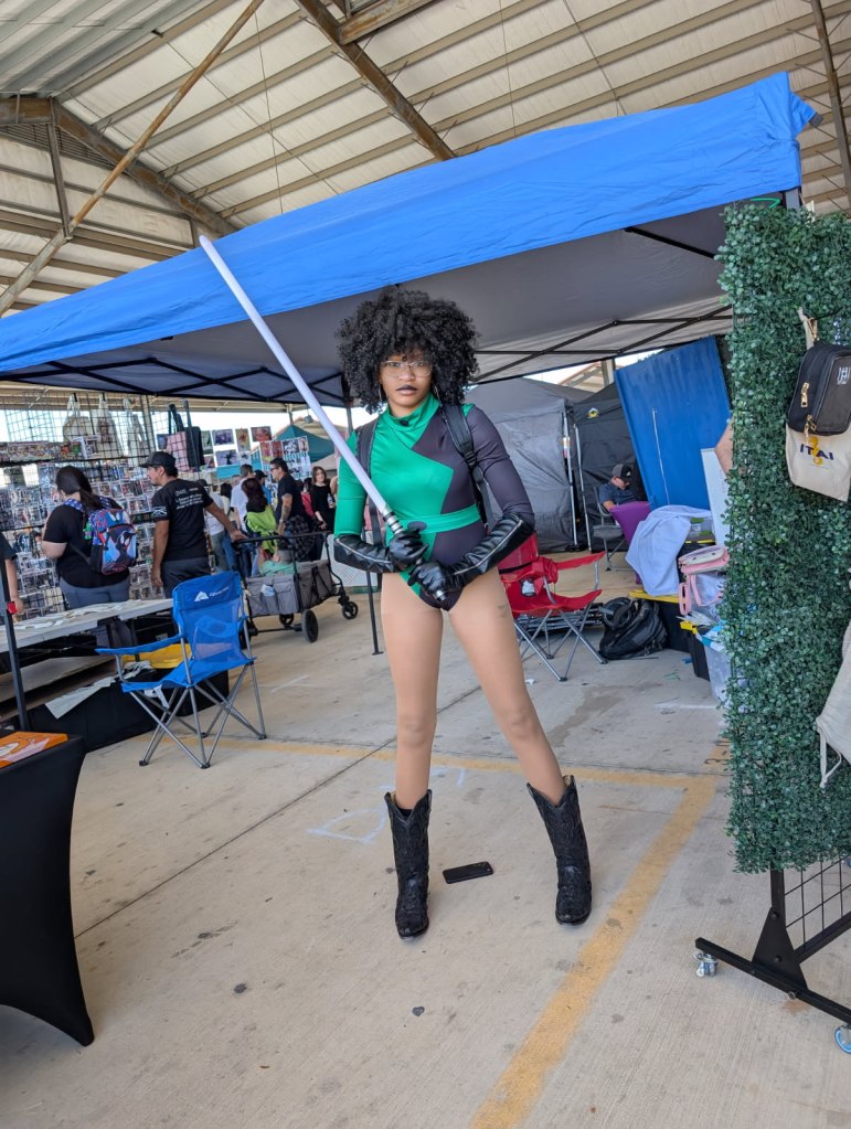 Cosplay of Shego from Kim Possible